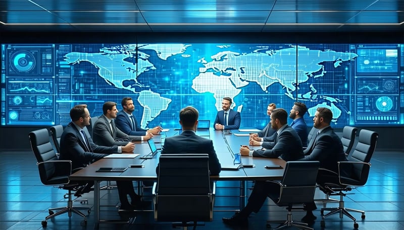 Cyber security advisory meeting with board executives